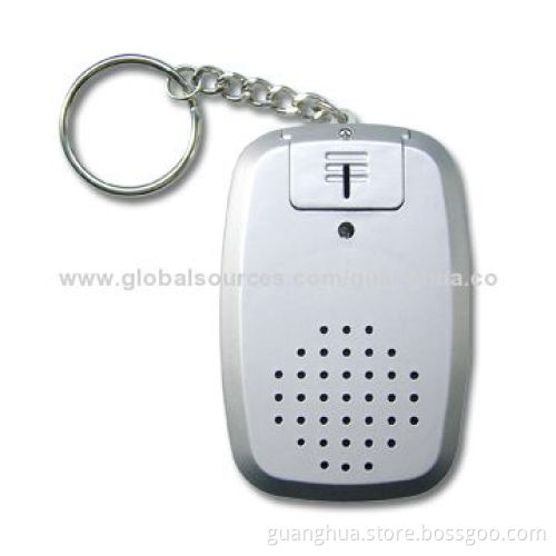 Portable Design Digital Mini Voice Recorder Keychain with LCD Display, 36 x 13 x 46mm Size